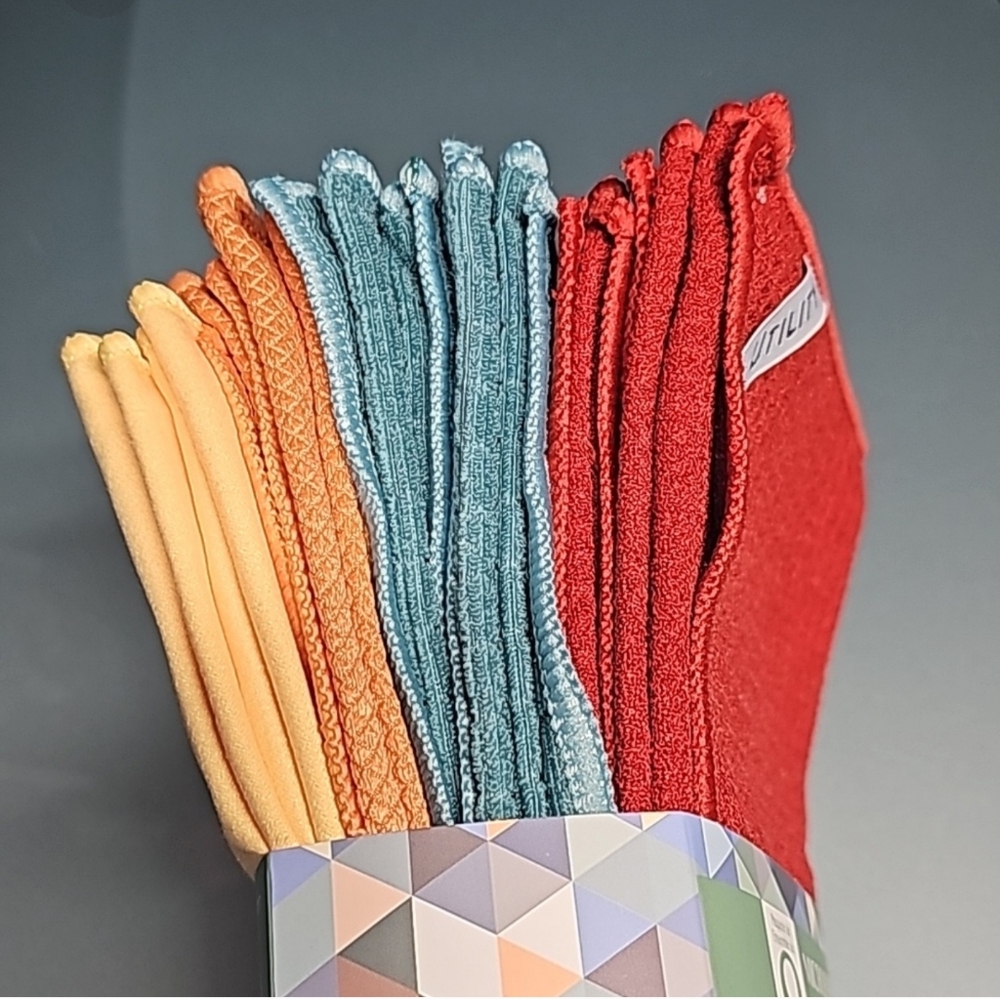 Microfiber Cleaning Cloths, 8-piece Set - Picture 3 of 3